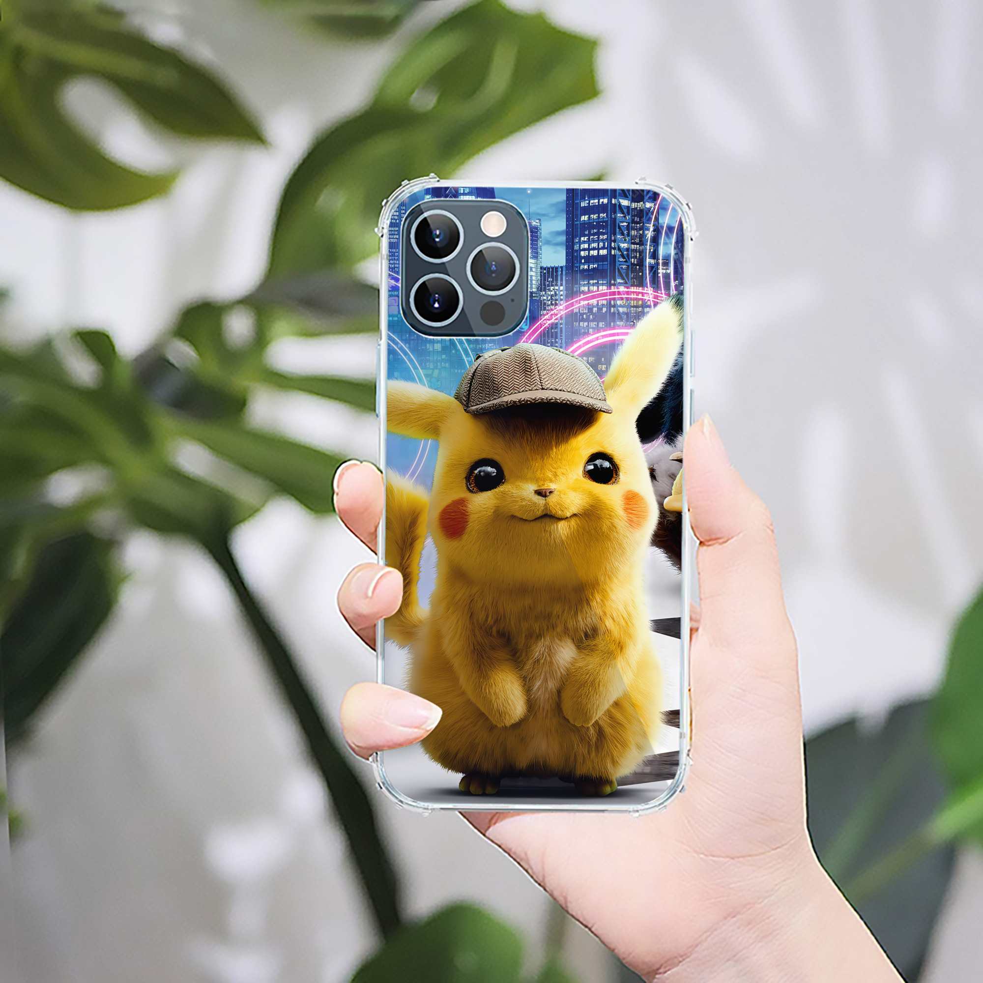 （画像用） ポケットモンスター Pokémon 【iPhone 12シリーズ対応】透明スマホケース（クリアソフトケース）